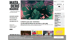 Desktop Screenshot of mataderomadrid.org